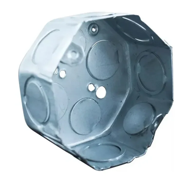 Caja chapa Octogonal